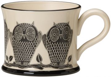 Owl Mug by Moorland Pottery