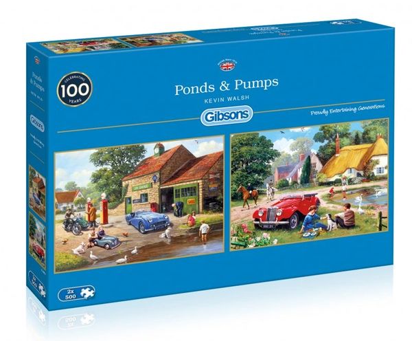 Ponds & Pumps 2x500pc Puzzle