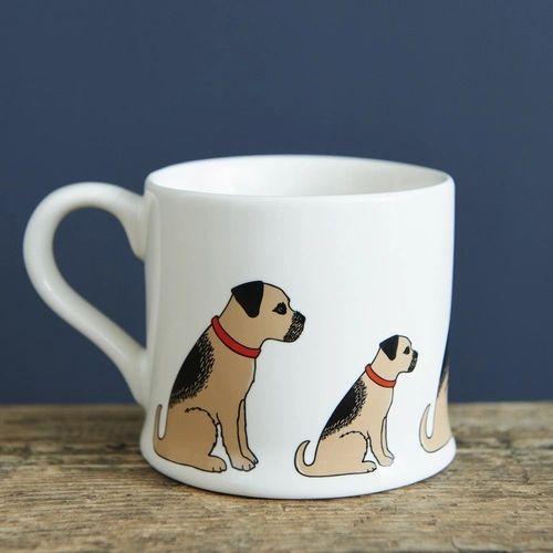 Border Terrier Mug by Sweet William