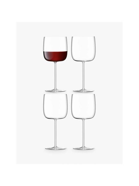 LSA International Set of 6 Borough Wine Glasses (450ml)