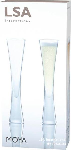 LSA Moya Champagne Flute Pair 170ml