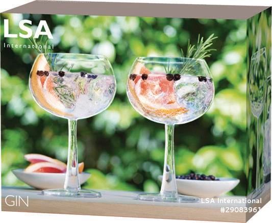 LSA Gin Balloon Glass Pair 420ml