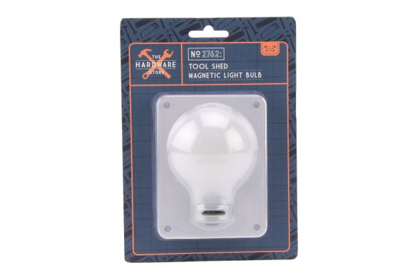 THE HARDWARE STORE TOOL SHED MAGNETIC LIGHT BULB