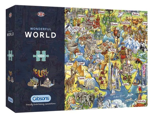 Wonderful World 1000pcs Puzzle