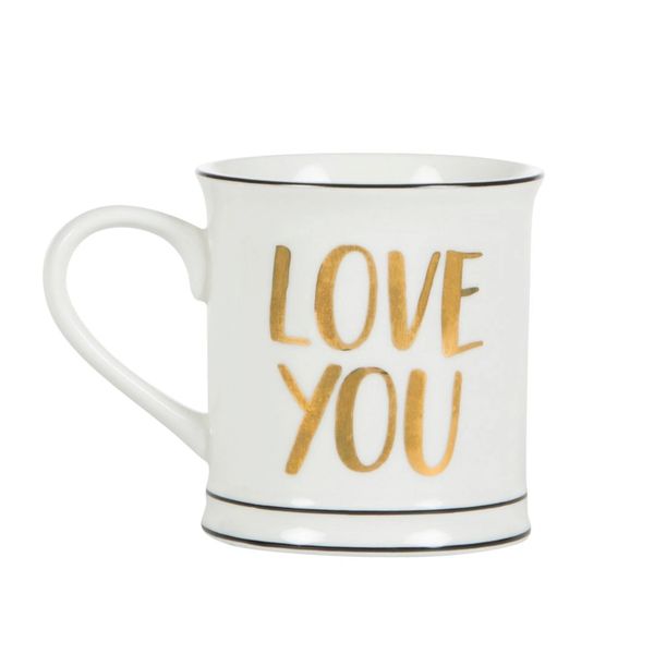 Love You Mug with message inside (boxed)