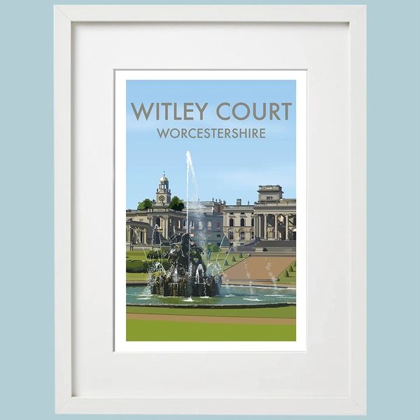 Witley Court - Worcestershire - Framed Art Print