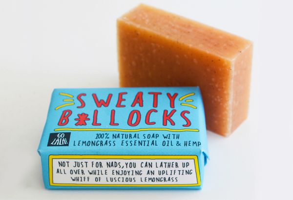 Sweaty B*llocks - Lemongrass & Hemp Soap Bar
