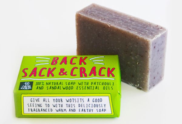 Back, Sack & Crack - Patchoui & Sandalwood - Soap Bar