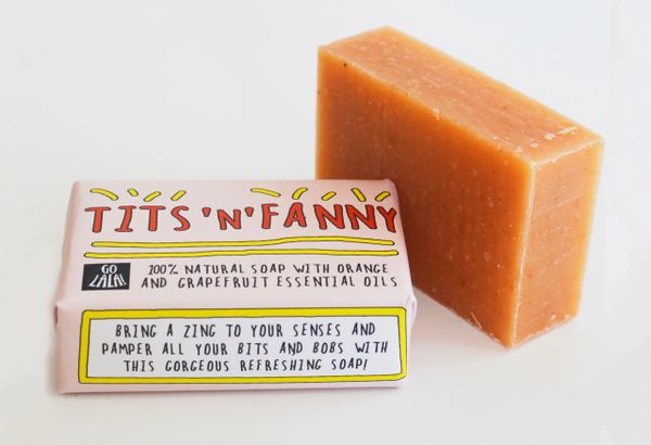 Tits 'n' Fanny - Orange & Grapefruit - Soap Bar