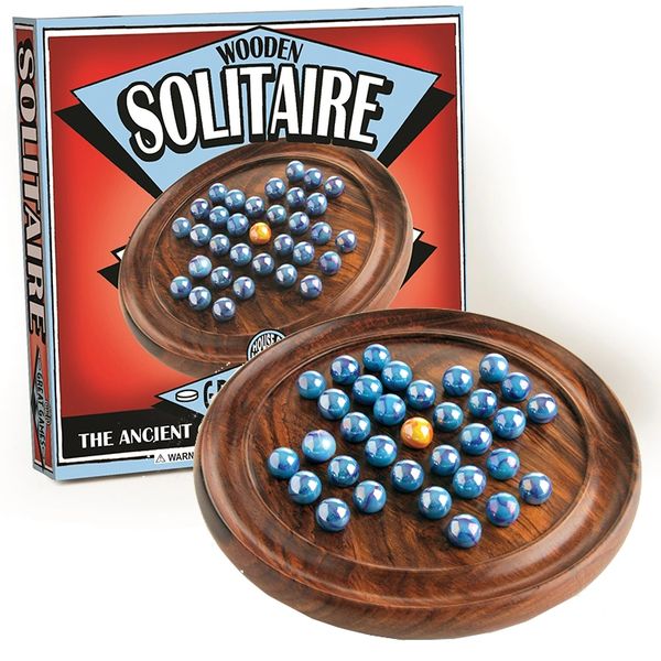 Wooden Solitaire from House of Marbles
