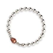 Brown pearl bracelet