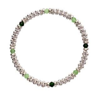 Jacks and green bracelet