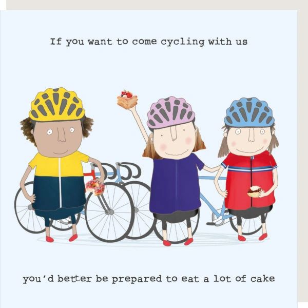 Cycling Girl Cake GF350