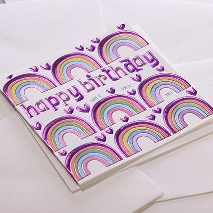 Happy Birthday Rainbows Q1247