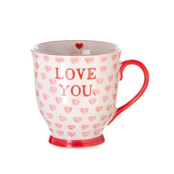 Love You hearts Mug (Gift Boxed)