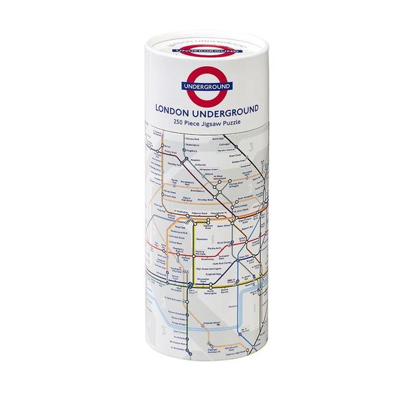 TFL Underground Map 250pcs Gift Tube
