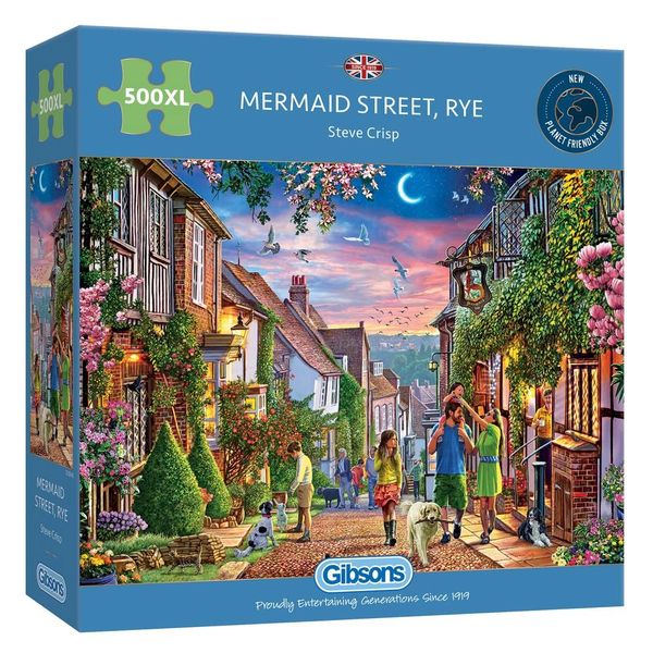 Mermaid Street Rye 500XL Puzzle