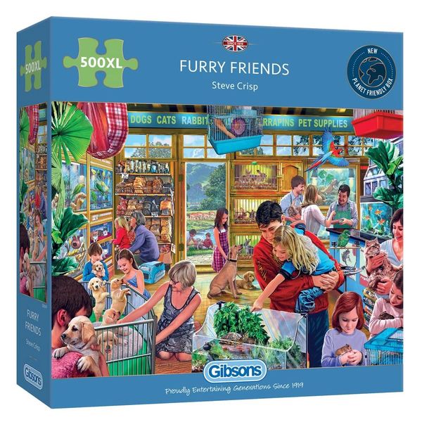 Furry Friends 500XL Puzzle
