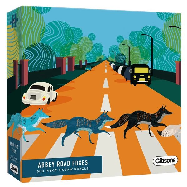 Abbey Road Foxes 500pc Puzzle