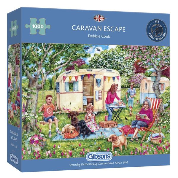 Caravan Escape 1000pc Puzzle