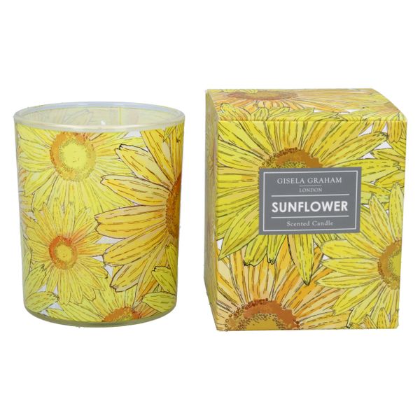 Sunflower Scented Candle Large