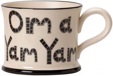 Om a Yam Yam by Moorland Pottery