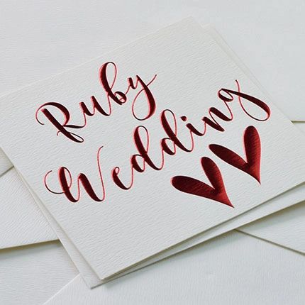 RUBY WEDDING Q1142