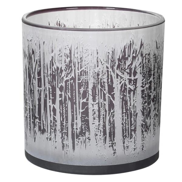 Snowy Forest Candle holder