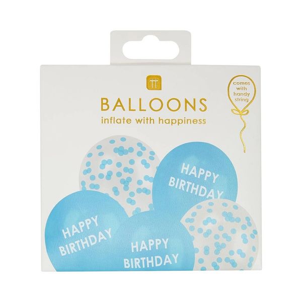 100th Birthday Balloons Card f409