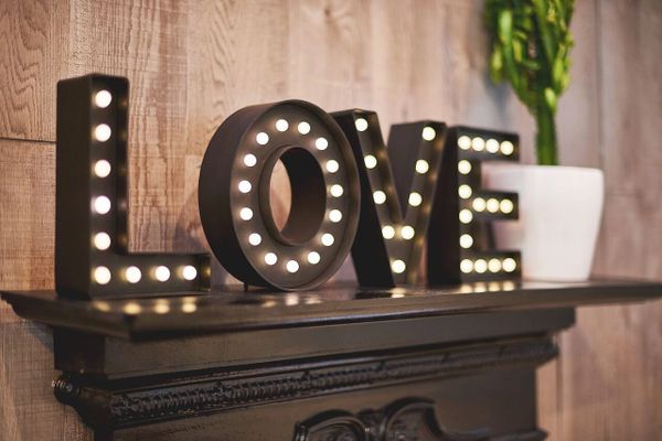 Marquee Letters LOVE word pack
