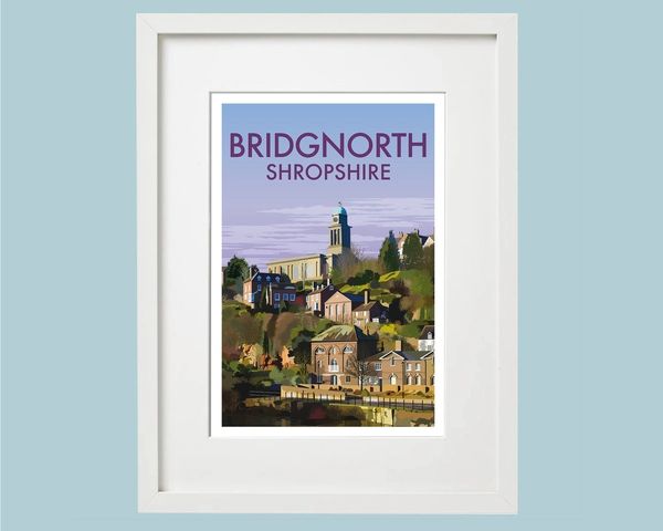 Bridgnorth Print Church View