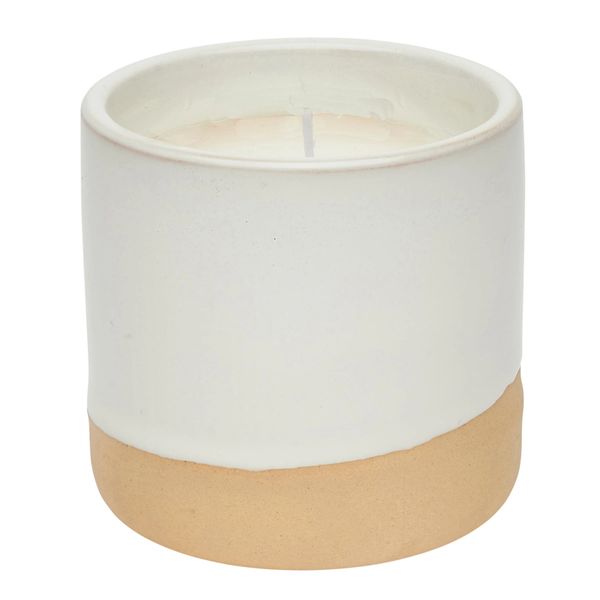 Padua vanilla scented candle in pot