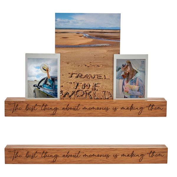 Photo holder block - 'The best thing about ...'