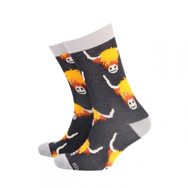 Highland Cow Mens Socks