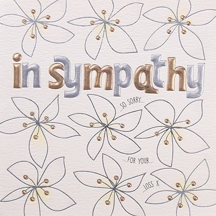 Sympathy Card Q1276