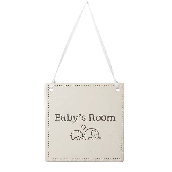 Ceramic Baby's Room sign