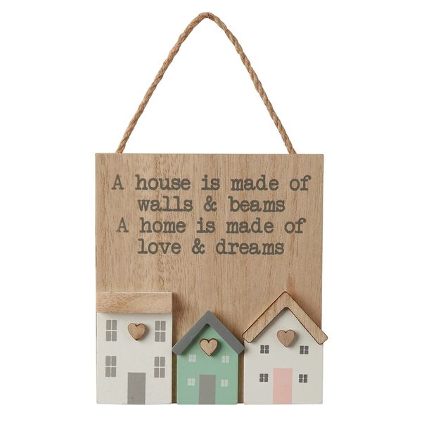 Lovely 3D Home Hanging Sign