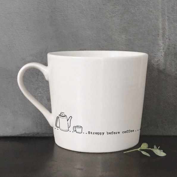 Wobbly mug - Stroppy before coffee