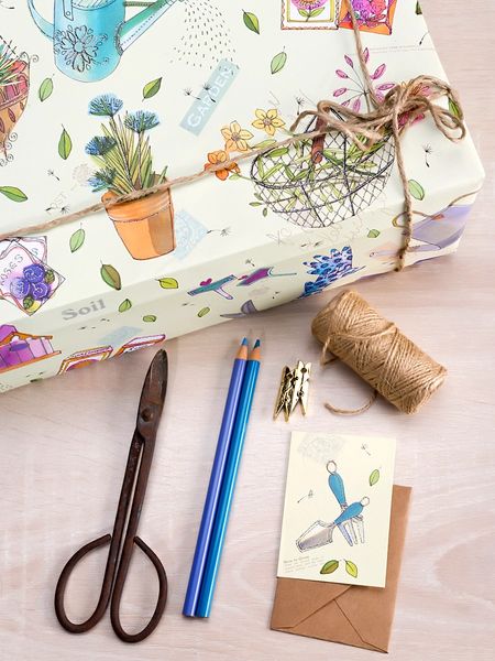 Gardening Gift Wrap