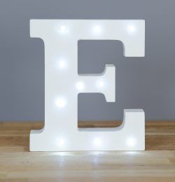 ALPHABET LETTER E