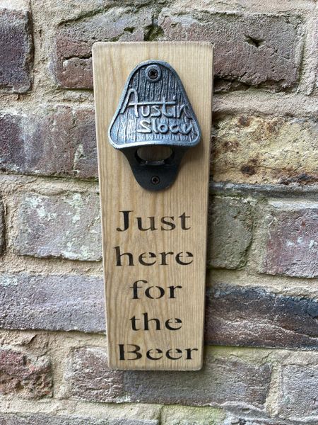 Bottle Opener (Natural) choose design