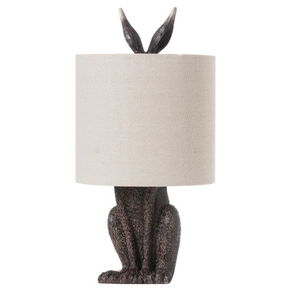 Hare Table Lamp With Linen Shade CLICK & COLLECT ONLY