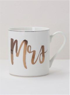 Mrs Bone China Mug