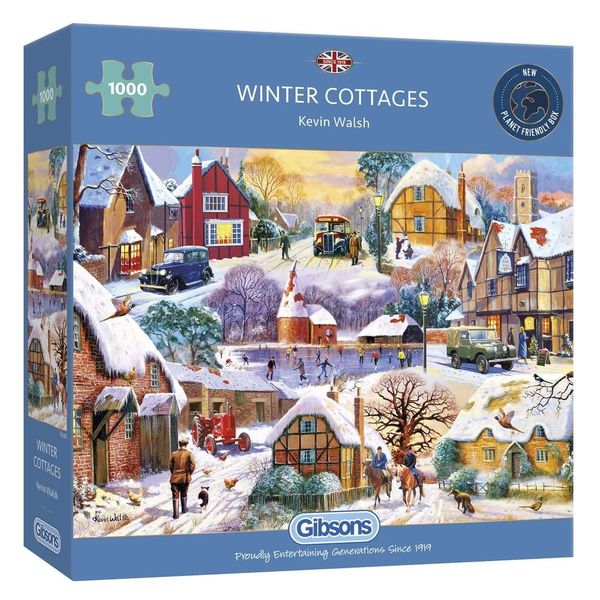 Winter Cottages 1000pcs