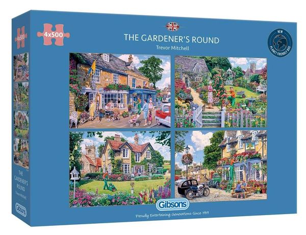 The Gardener's Round 4 x 500pcs