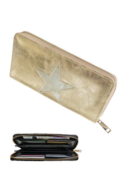 Compartment Purse STAR - Gold & Silver