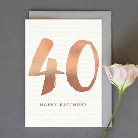 Happy Birthday 40 - RG04