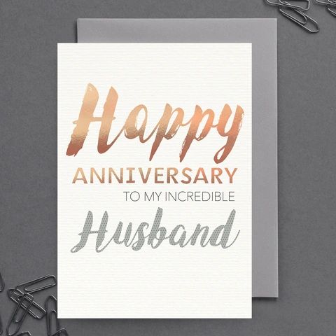 Happy Anniversary Husband RGL09