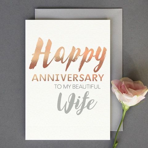 Happy Anniversary Wife RGL10