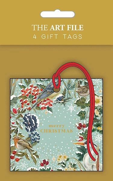 FROSTED RIVER GIFT TAGS TAGX17